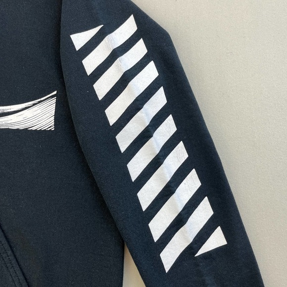 Great Wave Art Hoodie Sweatshirt Adult Small Black Artist Union Japan Kanagawa - Picture 5 of 12